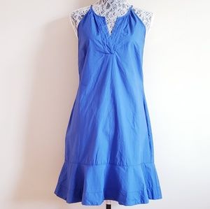 J. CREW Flutter-hem dress